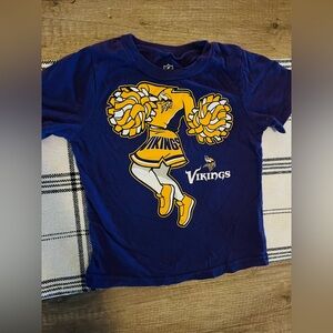 Toddler Minnesota Vikings Cheerleader T-Shirt